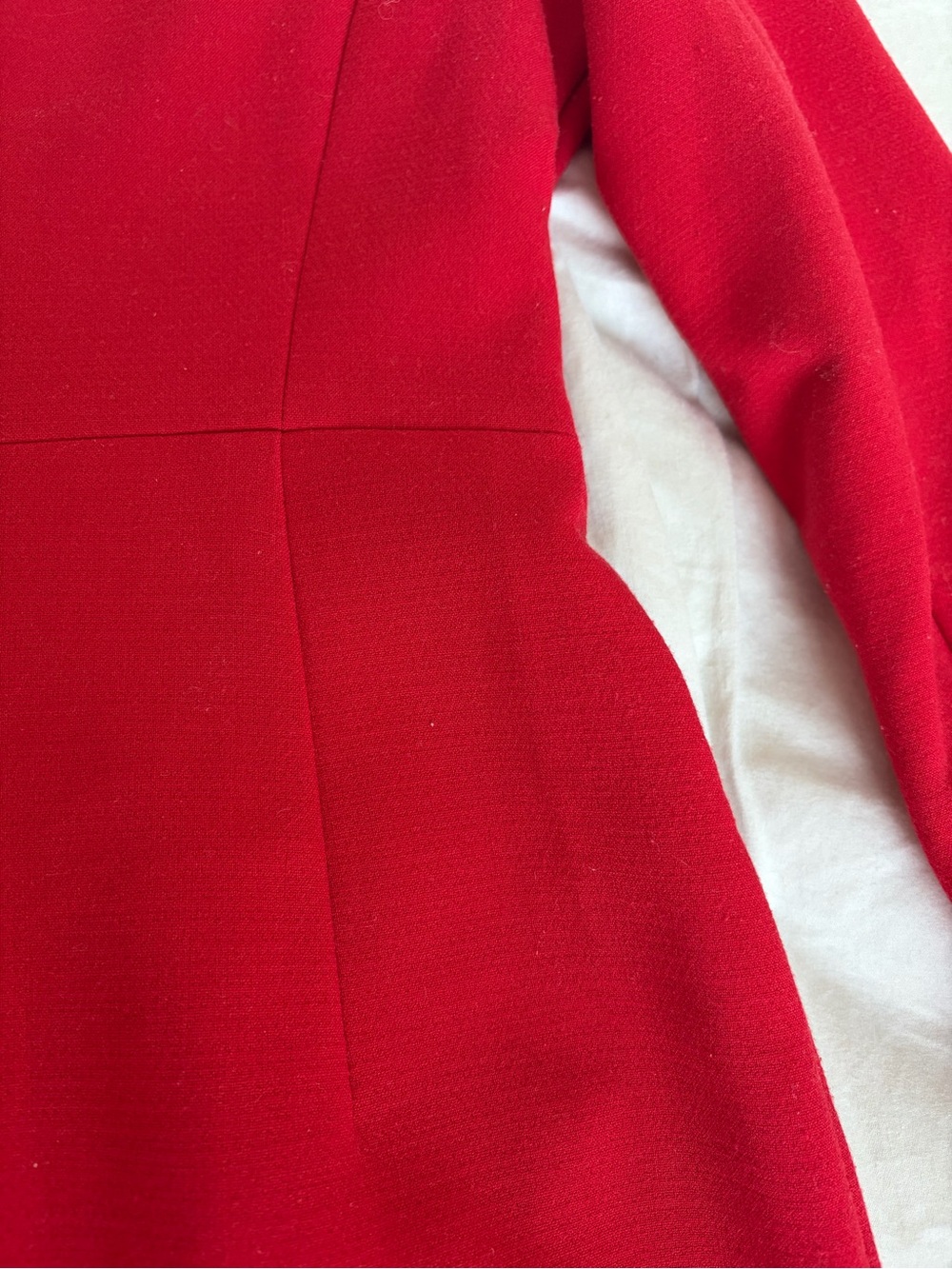 Urban Red Long-Sleeve Sheath Dress - Picture 5 of 6